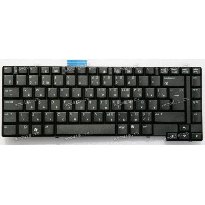 Keyboard HP/Compaq 6735B чёрная матовая русифицированная