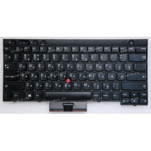 Keyboard Lenovo ThinkPad X230, X230i, T430, T430i, T530, T530i, L430, L530, W530 чёрная матовая русифицированная с  PointStick  (04Y0513, 0C01908)