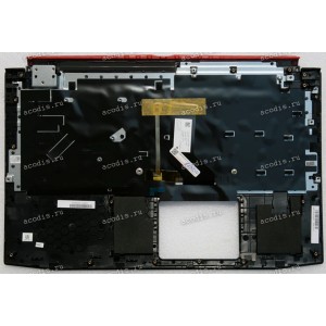 Keyboard Acer Predator Helios 300 PH317-51, PH317-52-72, PH317-52-73P6 (6B.Q3DN2.005, 6BQ3DN2005, 6B.Q3EN2.005, 6BQ3EN2005, LG5P_A51BRL, NKI151304Z, 91205B71K201, PK131TY1B04, ACM16B63SU, AP222000700P73) + topcase русифицированная original