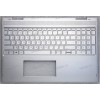 Keyboard HP Envy x360 15 (15-bp0xx through 15-bp1xx), 15m (15m-bp0xx through 15m-bp1xx) серебристая в серебристом топкейсе русифицированная с подсветкой (924353-251, 934640-251, 46M.0BXCS.0011, 460.0BX05.0001, 490.0BX07.0L0R, 920216-251, SG-86910-XAA, SN8 Keyboard HP Envy x360 15 (15-bp0xx through 15-bp1xx), 15m (15m-bp0xx through 15m-bp1xx) серебристая в серебристом топкейсе русифицированная с подсветкой (924353-251, 934640-251, 46M.0BXCS.0011, 460.0BX05.0001, 490.0BX07.0L0R, 920216-251, SG-86910-XAA, SN8