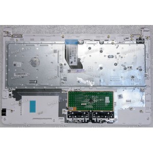 Keyboard HP 250 G6, 255 G6, 15-bs013dx, 15-bs020wm, 15-bs113dx, 15-bs115dx, 15-bw белая в белом топкейсе русифицированная (938651-251, 7H1770, AM204000100, AP204000600, AM204000100, 920-003388-02, TM-03320-001, HPM16M63SU-6981, PK132043C05) +Topcase origi