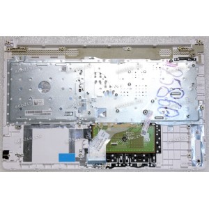 Keyboard HP 250 G7, 255 G7 15-DA, 15-DB, 15-DR, 15G-DR, 15T-DA, 15T-DB, 15Z-DA, 15Z-DB серебристая в серебристом топкейсе русифицированная (L24639-251, L20388-251, AM29M000100, V162602WS1, PK1329I5B05, 920-003388-02, TM-03320-003) +Topcase original HP Top