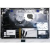 Keyboard HP Pavilion 15-CC (15-cc100 through 15-cc199 and 15-cc600 through 15-cc699,  15-cc500 through 15-cc599 and 15-cc700 through 15-cc799) серебристая в серебристом топкейсе голубая решётка  с подсветкой русифицированная (929867-251, 929866-251, TFQ37