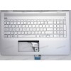 Keyboard HP Pavilion 15-CC (15-cc100 through 15-cc199 and 15-cc600 through 15-cc699, 15-cc500 through 15-cc599 and 15-cc700 through 15-cc799) серебристая в серебристом топкейсе белая решётка русифицированная (929864-251, TFQ37G76TP103AKD262, GHN46G76TATP Keyboard HP Pavilion 15-CC (15-cc100 through 15-cc199 and 15-cc600 through 15-cc699, 15-cc500 through 15-cc599 and 15-cc700 through 15-cc799) серебристая в серебристом топкейсе белая решётка русифицированная (929864-251, TFQ37G76TP103AKD262, GHN46G76TATP