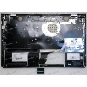 Keyboard HP Pavilion 15-CC (15-cc100 through 15-cc199 and 15-cc600 through 15-cc699,  15-cc500 through 15-cc599 and 15-cc700 through 15-cc799) серебристая в серебристом топкейсе белая решётка русифицированная (929864-251, TFQ37G76TP103AKD262, GHN46G76TATP