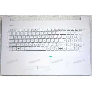Keyboard HP 17AK, 17BS белая в белом топкейсе русифицированная (926561-251, 8K1751, 46M.0C7CS.0057, 46M0C7CS0057, 4600C7110001, 921266-251, HPM16M63SU-4421, 4900CD070C0R) +Topcase original