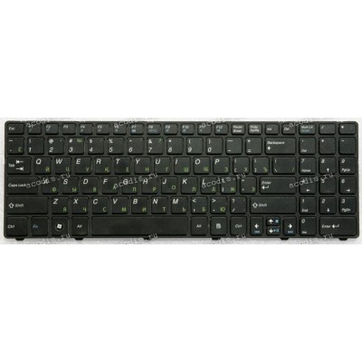 Keyboard DNS A17FD чёрная матовая  (0KN0-XV6RU01, V128862BS2, 12284002363)