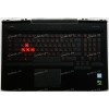 Keyboard HP Omen 17-an, 17-AN012DX чёрная матовая русифицированная с подсветкой (931690-251, 931690-DH1, GHN46G3BTATP403, 3YG3BKA0120, TM-03385-001, 920-003493-01, DFEAEG3B700010809N0SK, 9Z.NEBBQ.00R, NSK-XH0BQ)+Topcase