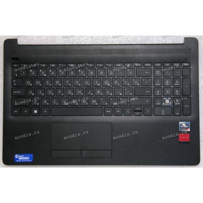 Keyboard HP 250 G7, 255 G7 15-DA, 15-DB, 15-DR, 15G-DR, 15T-DA, 15T-DB, 15Z-DA, 15Z-DB чёрная матовая русифицированная (7GL94EA#ACB, AM29M000100, AP2HJ000300, NSK-XNESC, 9Z.NEZSC.E0R, PK1329I1A05, NSK-XN1BC-US, 4H+NEZ0M.10A, 6K+NEZ0M.10A)+Topcase