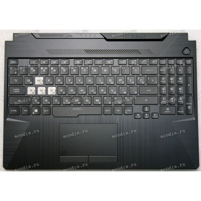 Keyboard Asus FX506LH, FA506II-1A (90NR03M1-R31RU0, 3BBKXTAJN00, CTC2020808PLAB15A1, CTC201013ASSB5A1, DQ60PLBLB36, 04060-01200000, AL203660G1045, AEBKX700010, 0KNR0-661VRU00, V191346AS1, JMO0KNR0-661VRU00120380047E, 3YBKXKSJN00)  K/B_(RU)_MODULE/AS + Top
