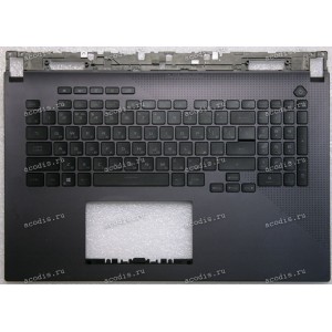 Keyboard Asus G713QR серый матовый, русифицированная (13NR05C2P06011-3, 0KNR0-681GRU00, 6070B1887612)+Topcase