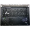 Keyboard Asus G712LV чёрный матовый, русифицированная (6051B1404101, 13NR03C1AP0101, 0KNR0-6813RU00)+Topcase