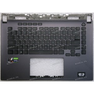 Keyboard Asus G513Q серый русифицированная (6070B1886012, 13NR0572P04011)+Topcase