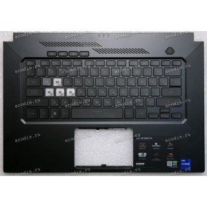 Keyboard Asus FX516P, FX516PR чёрный русифицированная ( 90NR0651-R31RU0, 0KNR0-261BRU00, 6051B1444801, 13NR05X1AP0101)+Topcase