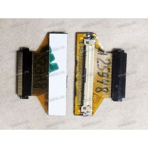 Переходник 40pin 25(20,3)mm шаг 0,5 мм к кабелю на 30pin 19(15,1)mm шаг 0,5 мм к матрице HQ-30