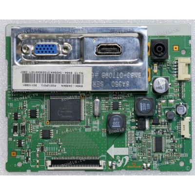 Mainboard Samsung 23,0" 1920x1080 S23A350H (BN94-04264N) (LS23A350 (S23A350H (LS23A350HS/Cl))) (SA350 (BN41-01627C)) (CHIP SE1079LMR-NT 1129-EB ARQYP) (REV:MD 0)