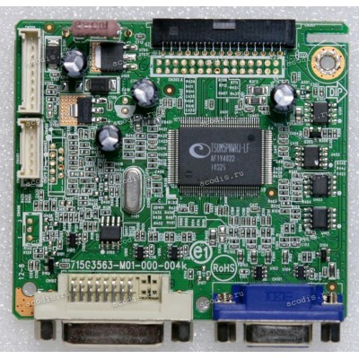 Mainboard Asus LMT 19,0" 1280x1024 VB195 (VB195T) (715G3563-M01-000-004K) (TSUM5PNWHJ-LF AF1Y4022 1032S) (E243951) (TOP:A MB:A) (V1.01)