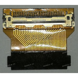 Переходник 30pin 19(15,1)mm шаг 0,5 мм к кабелю на 40pin 20(16,2)mm шаг 0,4 мм к матрице HQ-S40-30edp 
