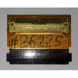 Переходник 40pin 20(16,2)mm шаг 0,4 мм к кабелю на 40pin 25(20,3)mm шаг 0,5 мм к матрице HQ-40M-40S 