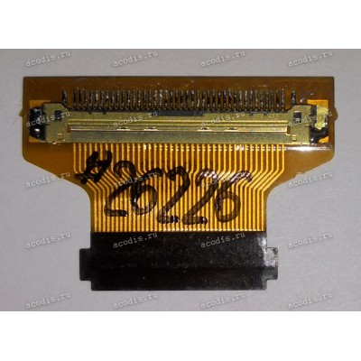 Переходник 40pin 25(20,3)mm шаг 0,5 мм к кабелю на 40pin 20(16,2)mm шаг 0,4 мм к матрице HQ-S40-M40-4Lanes