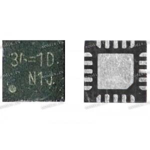 Микросхема RichTek RT6575B, RT6575BGQW (3F = 1D, 3F = 5G, 3F = 5M, 3F=8K, 3F = EA, 3F= FJ) QFN-20, WQFN-20L, Dual-Channel Synchronous DC-DC Step-Down Controller with 5V/3.3V LDOs
