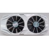 Корпус с двумя кулерами Asus Graphics card nVidia DUAL-GTX1060-3G, nVidia DUAL-GTX1060-6G, nVidia DUAL-GTX1060-O3G, nVidia DUAL-GTX1060-O6G, nVidia DUAL-GTX1070-8G, nVidia DUAL-GTX1070-O8G, nVidia MINING-P106-6G-V2 (p/n 13070-01180600) 4 pin C_M_WHITE EF_