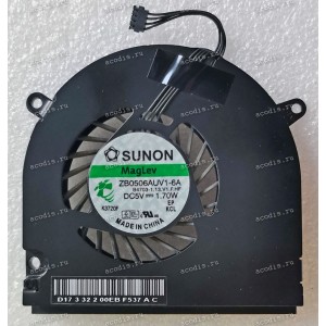 Кулер Apple Macbook PRO A1278 13" (p/n ZB0506AUV1-6A) 4 pin