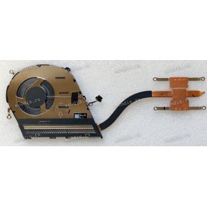 Сист.охл. Asus X421EAY, X421FL, X421IA, R438E (p/n: 13NB0RL0AM0101, 13NB0Q00P01121, 13NB0QR0AM0101, 13NB0PZ0M01021,  DFS5K121154914, AVCBAPA1005R5HY001) 4 pin