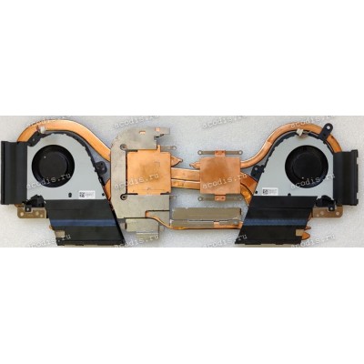 Сист.охл. Asus FX516PM, FX516PR (p/n 13NR0760AM0101, 13NR0760P02011, 13NR0760P01011) 4+4 pin 