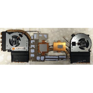 Сист.охл. Asus GL504GW (p/n 13NR01C1AM0101) 4+4 pin