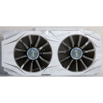 Сист.охл. Asus Graphics card nVidia DUAL-GTX1060-3G, nVidia DUAL-GTX1060-6G, nVidia DUAL-GTX1060-O3G, nVidia DUAL-GTX1060-O6G, nVidia DUAL-GTX1070-8G, nVidia DUAL-GTX1070-O8G, nVidia MINING-P106-6G-V2 (p/n 13070-01180300, 13070-01180600) 4 pin C_M_WHITE E