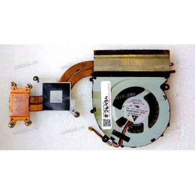 Сист.охл. Samsung NP370R4E (p/n: BA62-00794A, KSB0705HA-BE18) 3pin 
