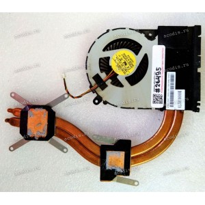 Сист.охл. Toshiba C850, L850, C855 (p/n: 13N0-ZWA1G02, DFS501105FR0T-FBFT) 3pin 