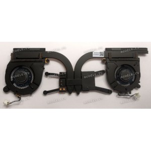 Сист.охл. HP EliteBook x360 1040 G7 (M16006-001, M16024-601, M16024-001, M16024-501, M17460-601, M17460-001, M17460-501, AT2VG002SS0 SUO3, Delta Electronics DC BRUSHLESS ND35C05-19J17, ND35C06-19J18, Sunon EG50040S1-1C240-S9A, EG50040S1-1C241-S9A, EG50040
