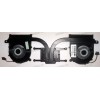 Сист.охл. HP EliteBook x360 1020 G2 (6043B0222201, HSN-I09C, Delta Electronics DC BRUSHLESS ND55C29-16K21, ND55C29-16K22,  Forcecon DFS320805RR0T FJCN, DFS350705PQ0T FJCP, L17371-001) 2*4pin