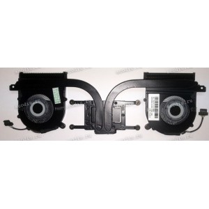 Сист.охл. HP EliteBook x360 1020 G2 (6043B0222201, HSN-I09C, Delta Electronics DC BRUSHLESS ND55C29-16K21, ND55C29-16K22,  Forcecon DFS320805RR0T FJCN, DFS350705PQ0T FJCP, L17371-001) 2*4pin