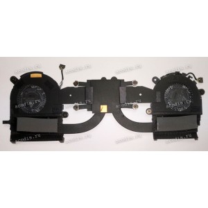 Сист.охл. HP EliteBook x360 1030 G3 (L31859-001, L34272-001, DTAY0P0187L003183A, 3VY0PTMTP00,  3VY0PTMTP10,  Delta Electronics DC BRUSHLESS ND55C02-17G03, ND55C02-17G04, FCN 0FKB30000H, 0FKB50000H, OFKB30000H, OFKB50000H) 2*4pin