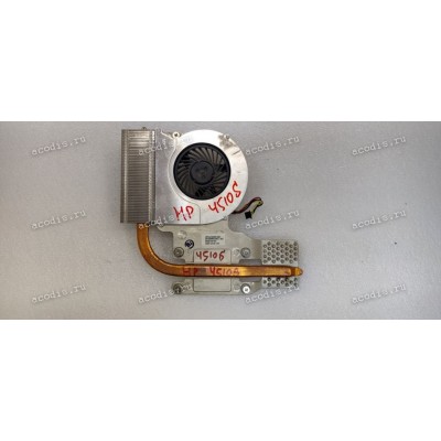 Сист.охл. HP ProBook 4510S (6043B0063801 A02, 535859-001, MCF-811AM05, 6033B0019101, 535766-001) 3pin