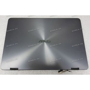 Крышка в сборе ASUS UX461UA, UX461UN (с тачем) серая 1920x1080 LED разбор