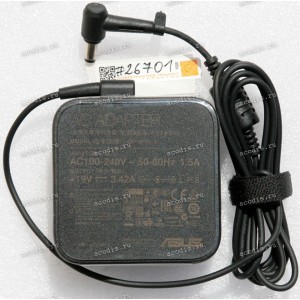 БП Asus - 19V 3.42A 65W 5.5x2.5mm (0A001-000468000, PA-1650-78, KTL SU10462-12012, KCC-REM-PPQ-PA-1650-78, 6BPW46E00NT, KTC HU10104-12023, KCC-REM-OVP-ADP-65GDB) DELTA/ADP-65GD BF1 (Acer Aspire, Ferrari, Asus A6, F2, F3, W5, U5, Lenovo) original