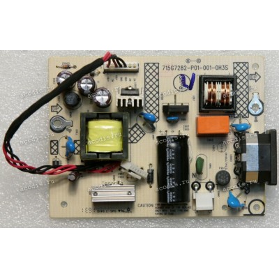Плата БП HP 21,5" Z22n (715G7282-P01-001-0H3S, 715G7282-P0B-001-0H30) 