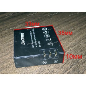 АКБ Digma DiCam DC520 (DC-L1, 3,7v, 34,7*33,0*10,3 мм, 900mAh) SP13452 взаимозаменяем с #29439 SP16353 и SP22168 и с #25979 SP12118