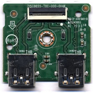 USB board Dell Monitor P2419H (p/n: 715G9655-T0C-C00-0H4K)