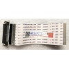LCD LVDS FFC шлейф мониторный 30 pin обратный, шаг 1.0 mm, длина 115 mm LCD LVDS FFC шлейф мониторный 30 pin обратный, шаг 1.0 mm, длина 115 mm