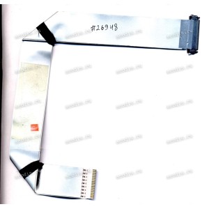 LCD LVDS FFC шлейф мониторный 30 pin обратный, шаг 1.0 mm, длина 390 mm BenQ GW2280-T
