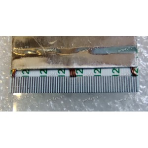 LCD LVDS FFC шлейф мониторный 30 pin обратный, шаг 1.0 mm, длина 530 mm 