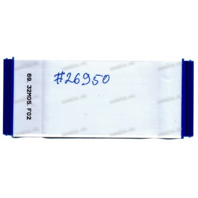 FFC шлейф 82 pin прямой, шаг 0.5 mm, длина 105 mm 