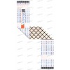 LCD LVDS FFC шлейф мониторный 30 pin прямой, шаг 1.0 mm, длина 220 mm Samsung LS23A350HS/ZA, LS23A350HSY/ZA (p/n BN96-13227V)