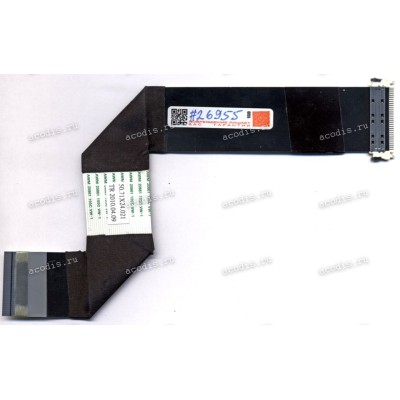 LCD LVDS FFC шлейф мониторный 30 pin обратный, шаг 1.0 mm, длина 270 mm Toshiba 22CV100U (p/n 50.71X24.011, 50.71X24.021)