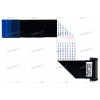 LCD LVDS FFC шлейф мониторный 30 pin обратный, шаг 1.0 mm, длина 230 mm Samsung LS22D300FY/XY, LS22D300HYY/ZA (p/n BN96-29060U)